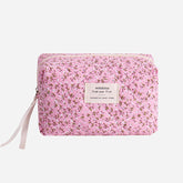 Cotton cosmetic bag