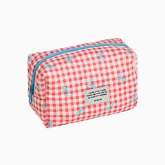 Cotton cosmetic bag